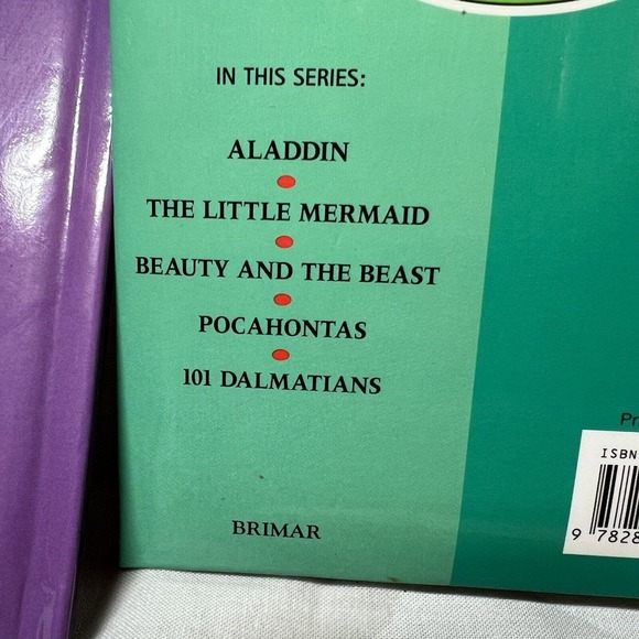 Disney Brimar 1996 Treasury of Disney Classics Books Set of 5. - Picture 4 of 9